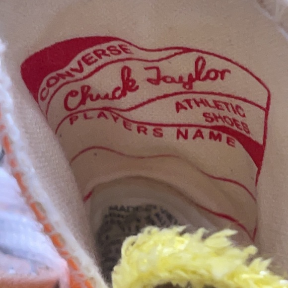 Converse X J.W. Anderson Glitter Hightop Shoes - Picture 11 of 15